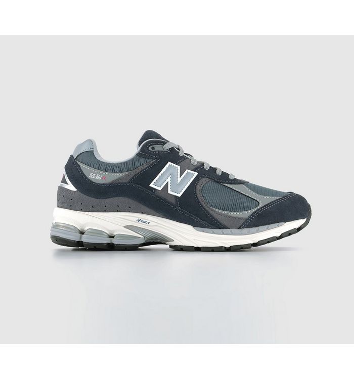 New Balance 2002 Trainers Eclipse Navy Grey Offwhite In Blue