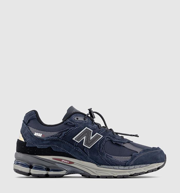 New balance navy outlet trainers