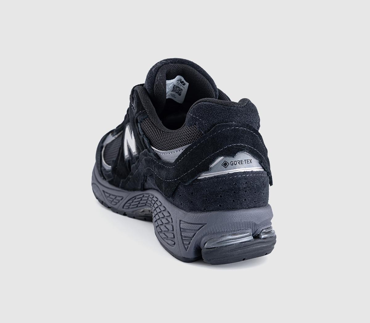 New Balance 2002 GTX Trainers Black Magnet - Unisex Sports