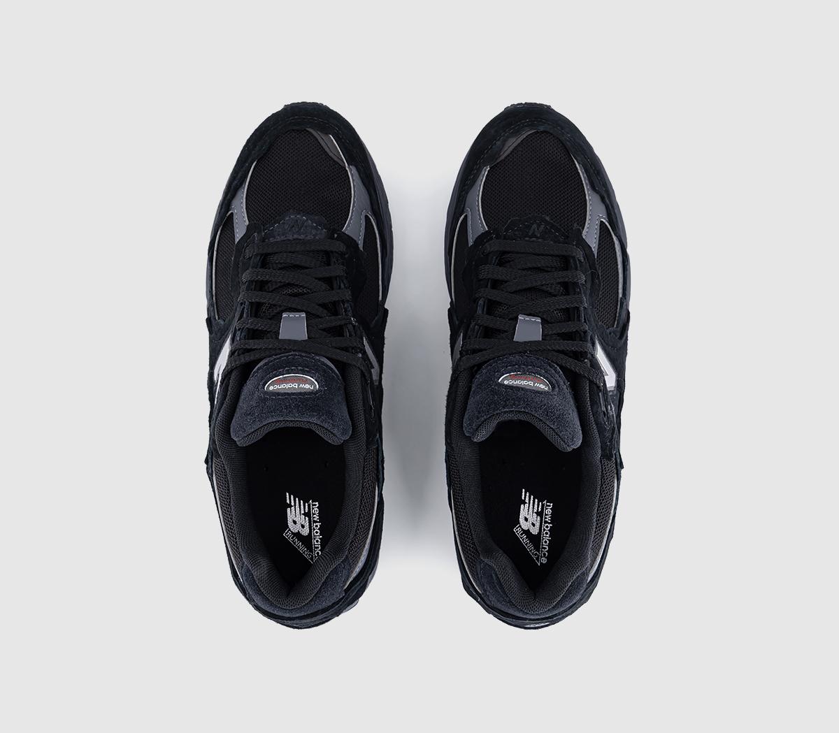 New Balance 2002 GTX Trainers Black Magnet - Unisex Sports