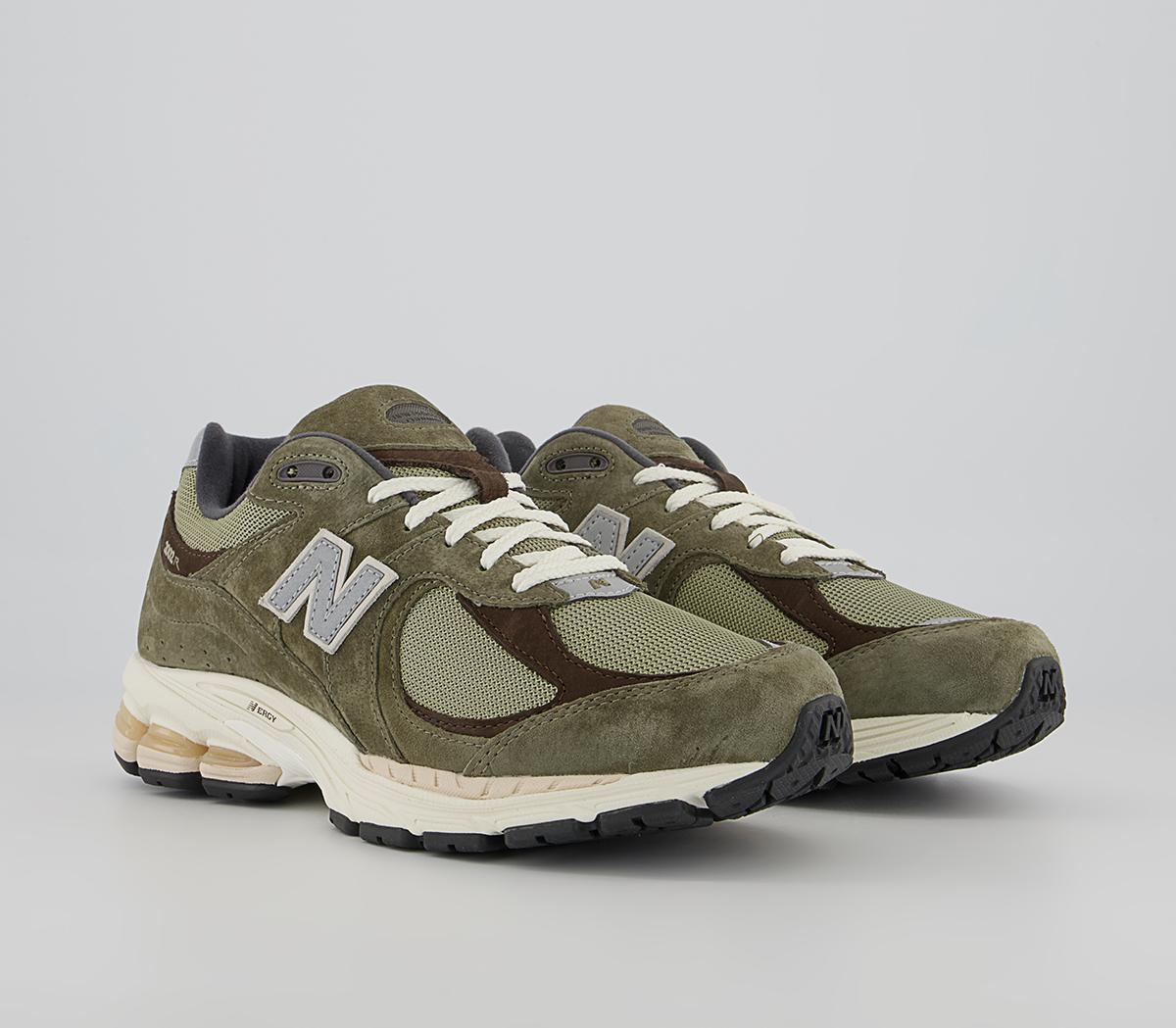 New Balance 2002 Trainers Khaki Unisex Sports