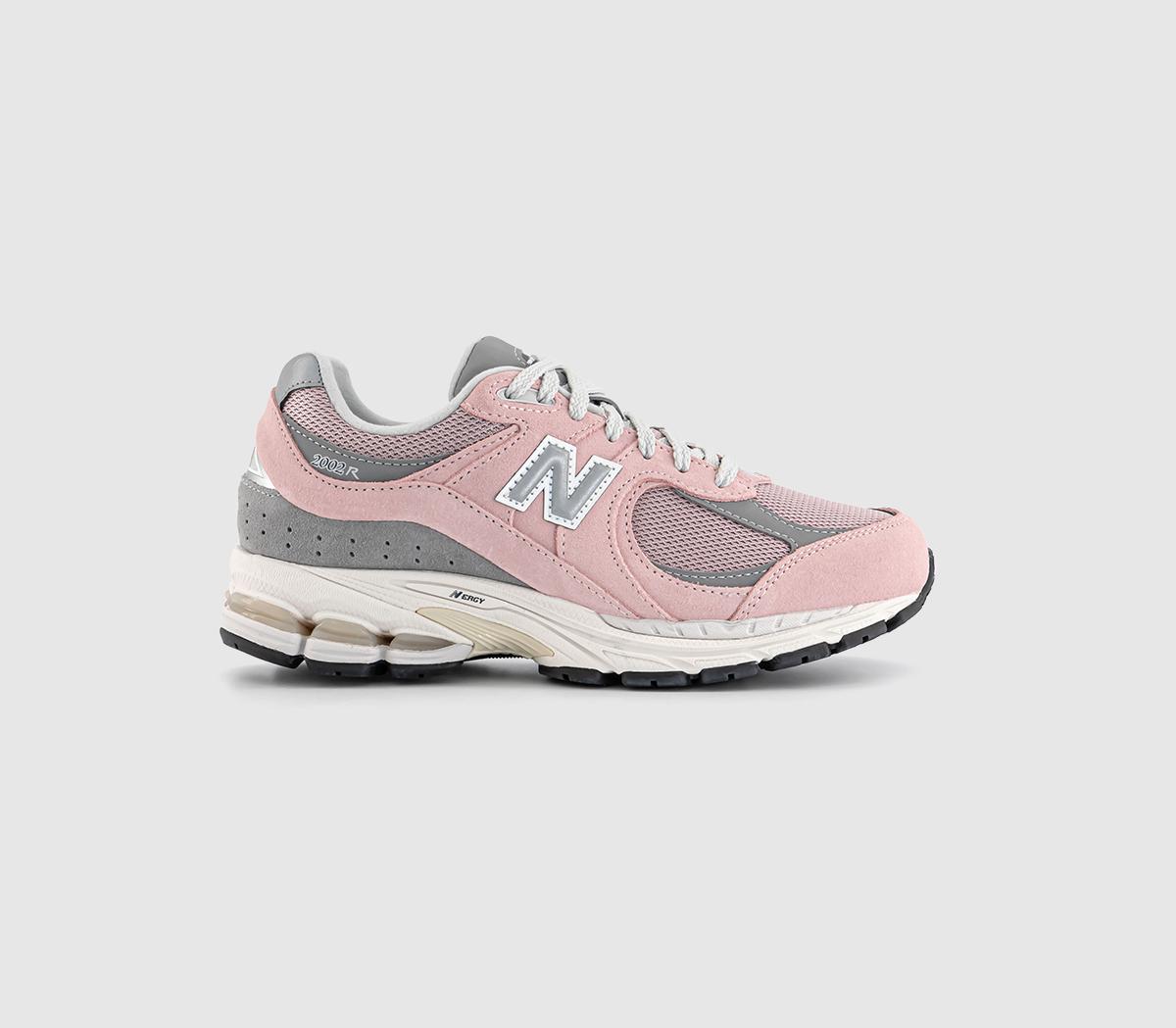 New Balance2002 Trainers Orb Pink Grey Offwhite