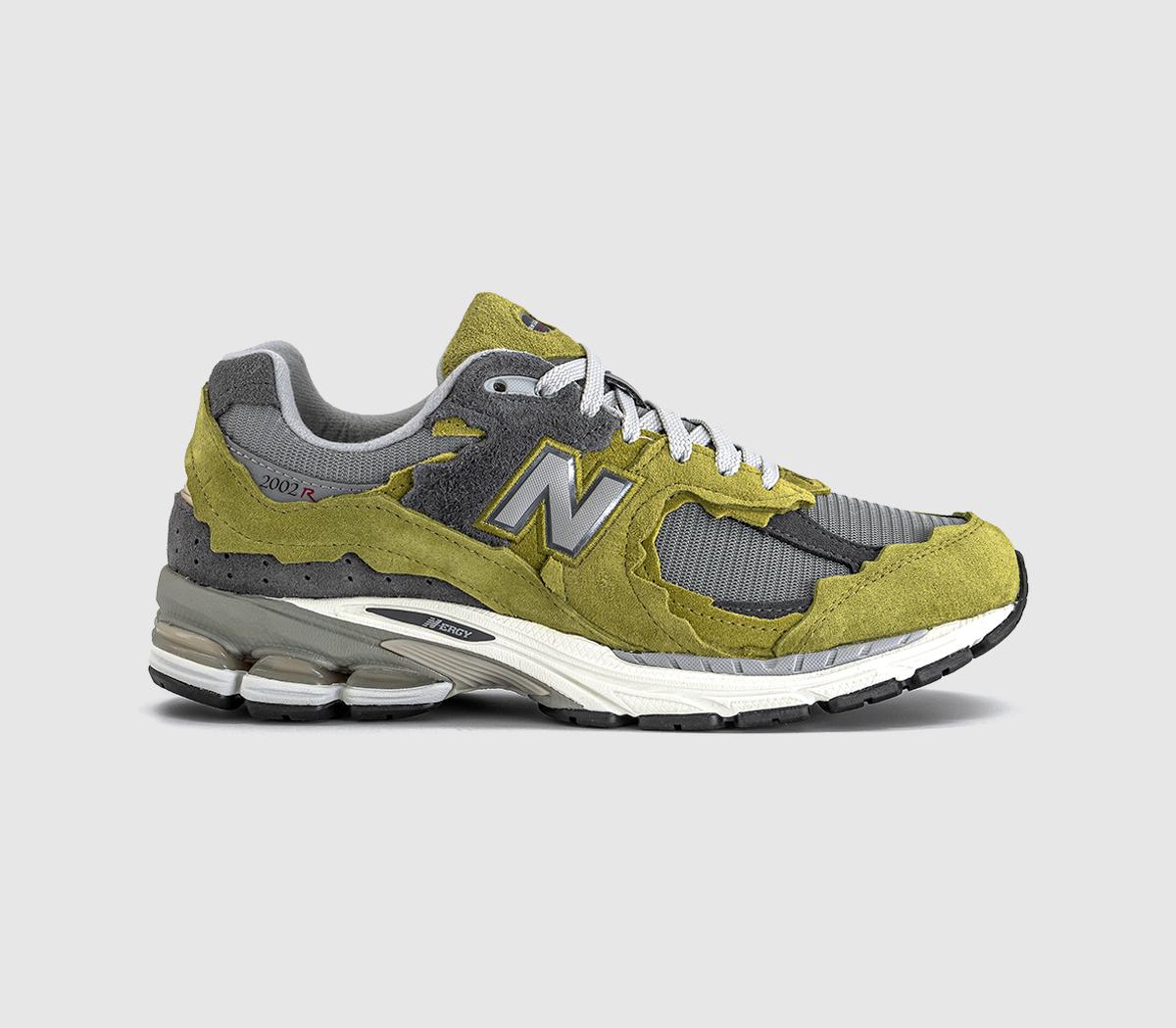New Balance 2002 Protection Pack Trainers Sea Moss Raincloud In  Natural in Men's Size 11, Offspring