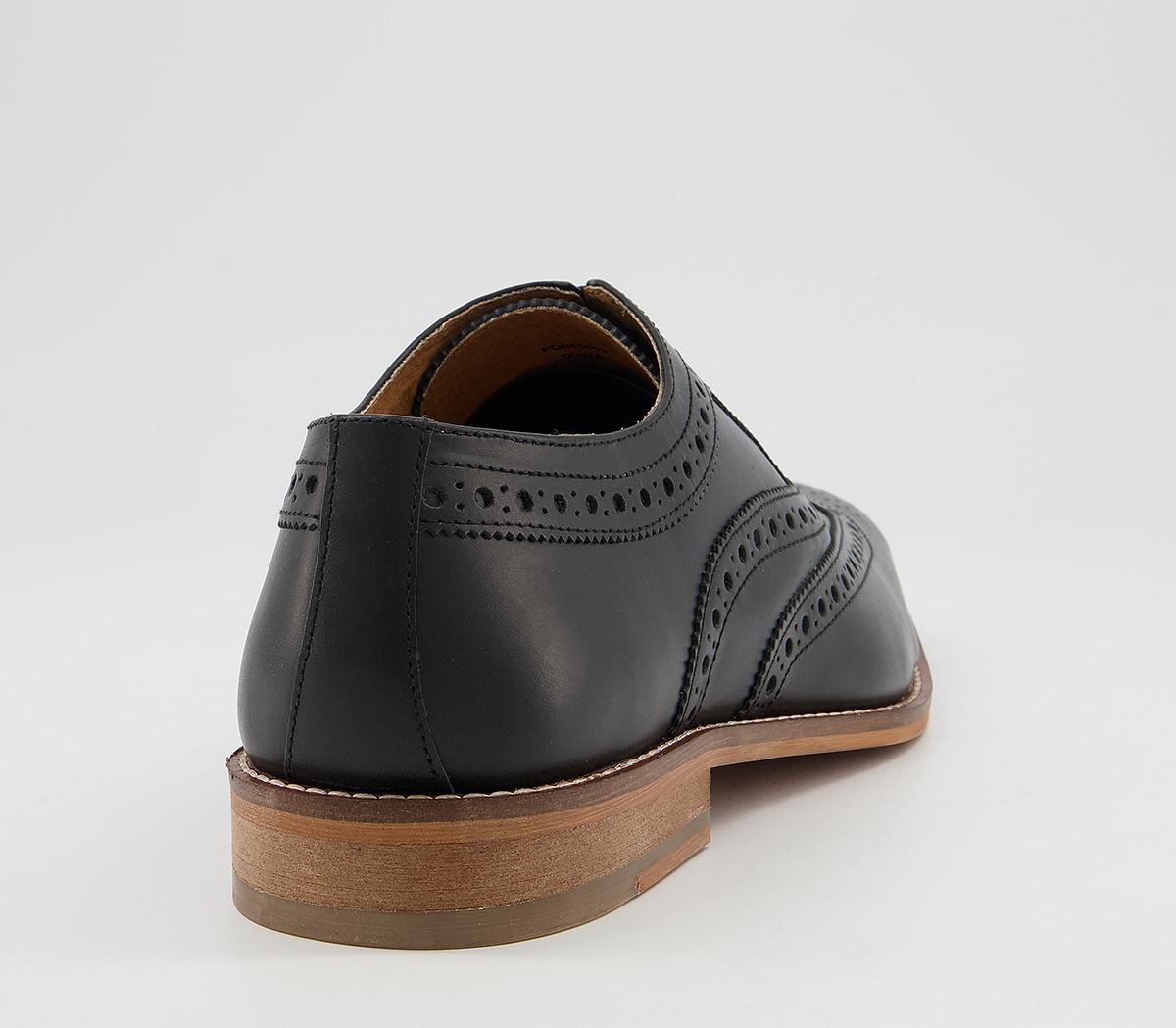 Office Meaner Brogues Office Meaner Brogues Black Leather