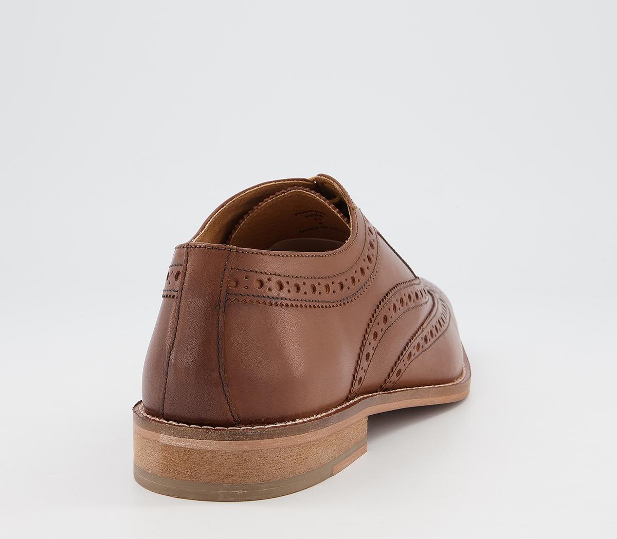 Office Meaner Brogues Office Meaner Brogues Tan Leather