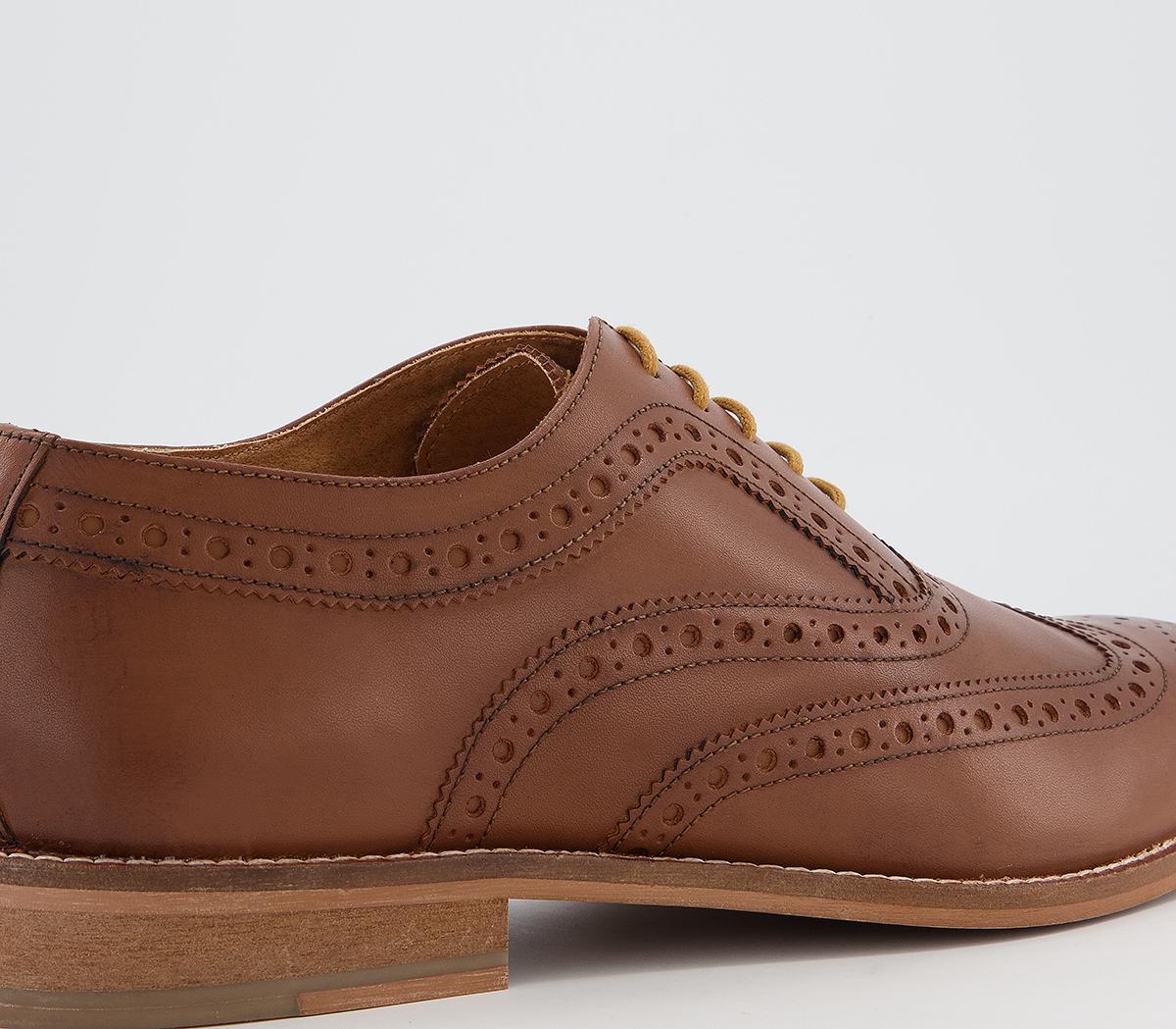Office Meaner Brogues Office Meaner Brogues Tan Leather