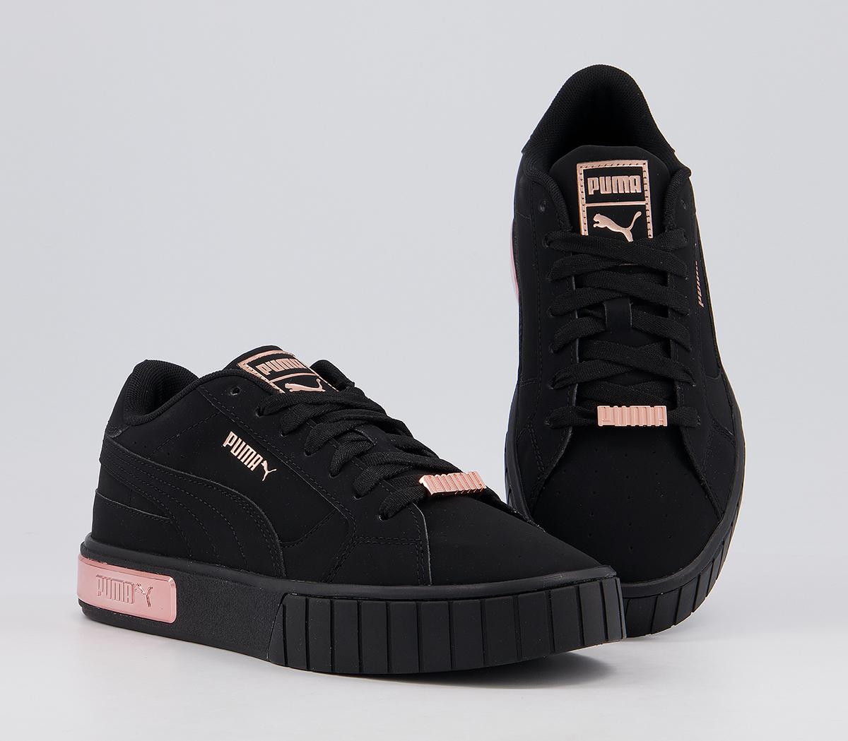 Puma Cali Star Trainers Puma Cali Star Trainers Black Rose Gold Exclusive