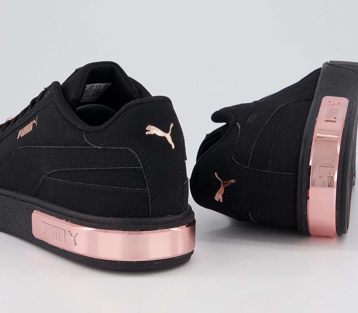 Puma Cali Star Trainers Puma Cali Star Trainers Black Rose Gold Exclusive