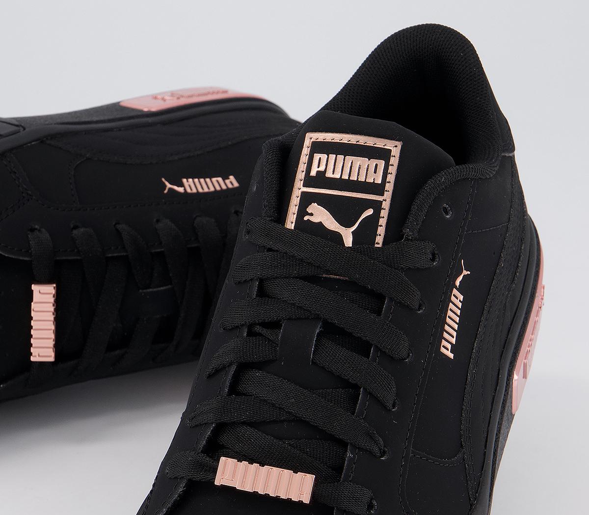 Puma Cali Star Trainers Puma Cali Star Trainers Black Rose Gold Exclusive