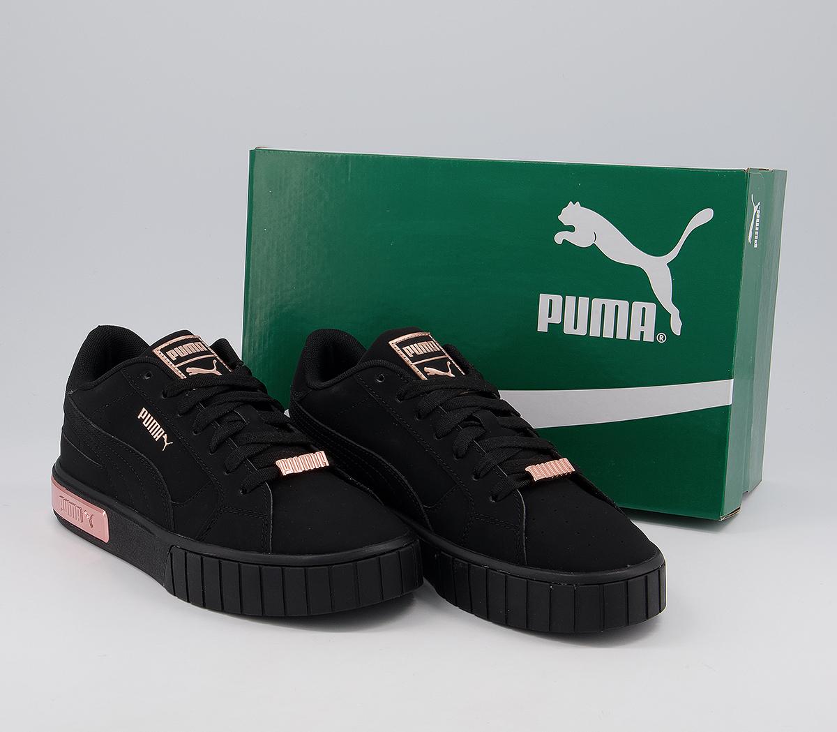 Puma Cali Star Trainers Puma Cali Star Trainers Black Rose Gold Exclusive