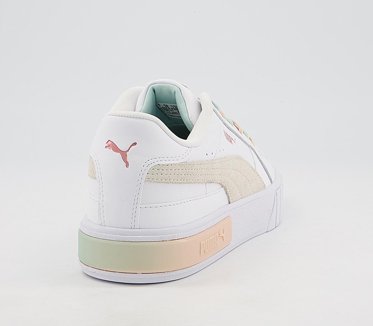 Puma Cali Star Trainers Puma Cali Star Trainers Puma White Ivory Glow Eggshell Blue