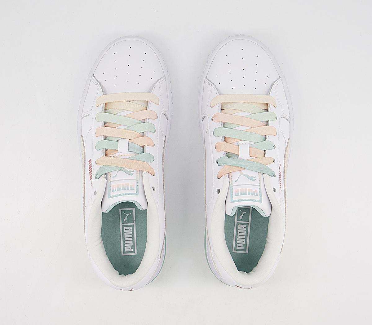 Puma Cali Star Trainers Puma Cali Star Trainers Puma White Ivory Glow Eggshell Blue