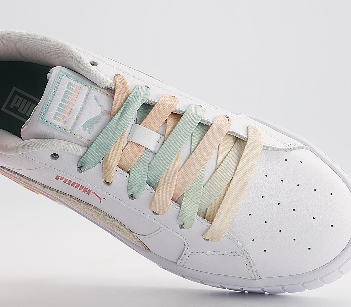 Puma Cali Star Trainers Puma Cali Star Trainers Puma White Ivory Glow Eggshell Blue