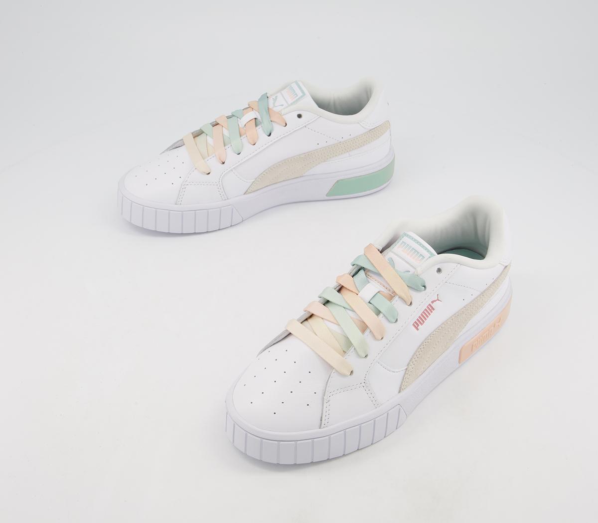 Puma Cali Star Trainers Puma Cali Star Trainers Puma White Ivory Glow Eggshell Blue