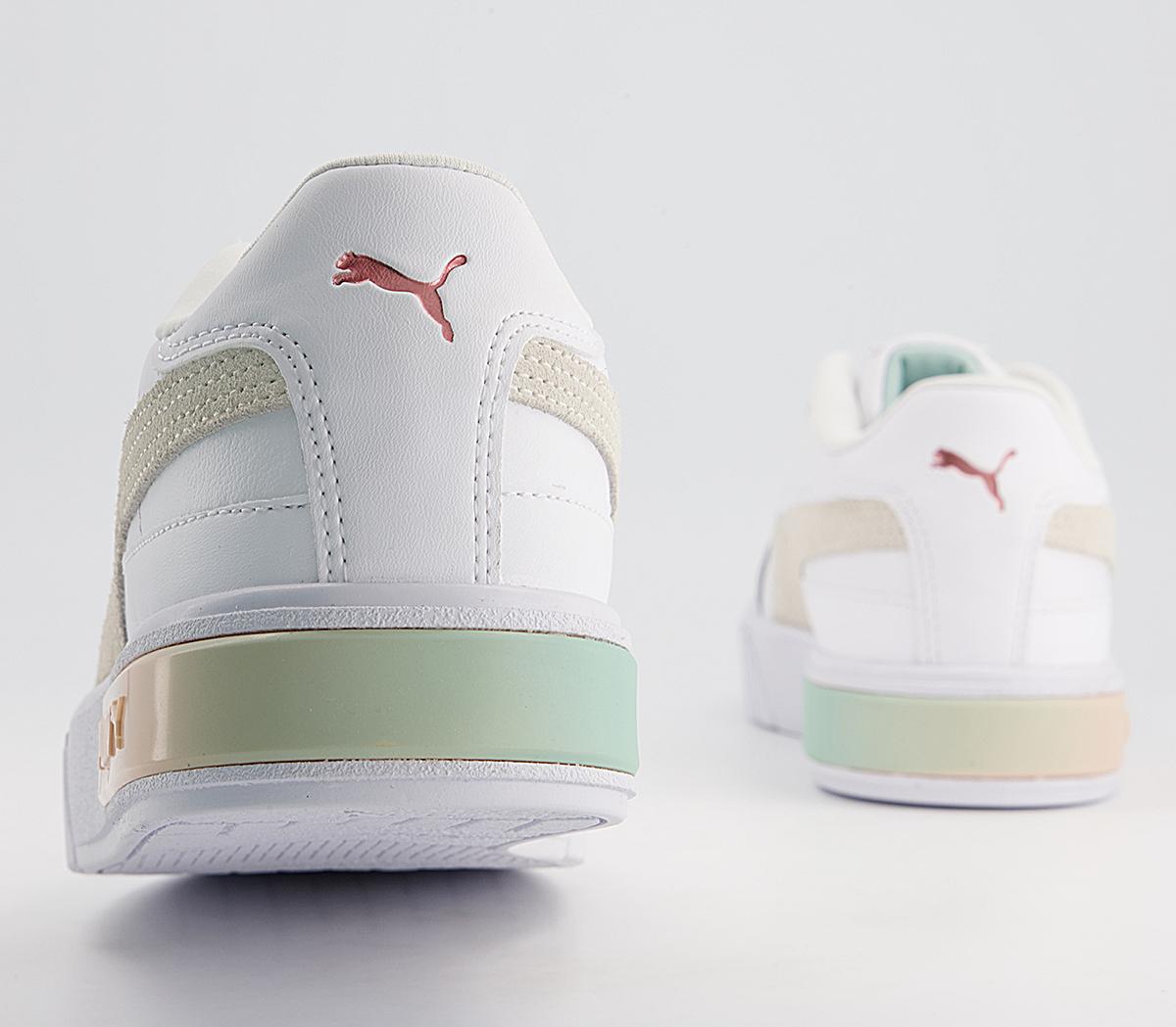 Puma Cali Star Trainers Puma Cali Star Trainers Puma White Ivory Glow Eggshell Blue