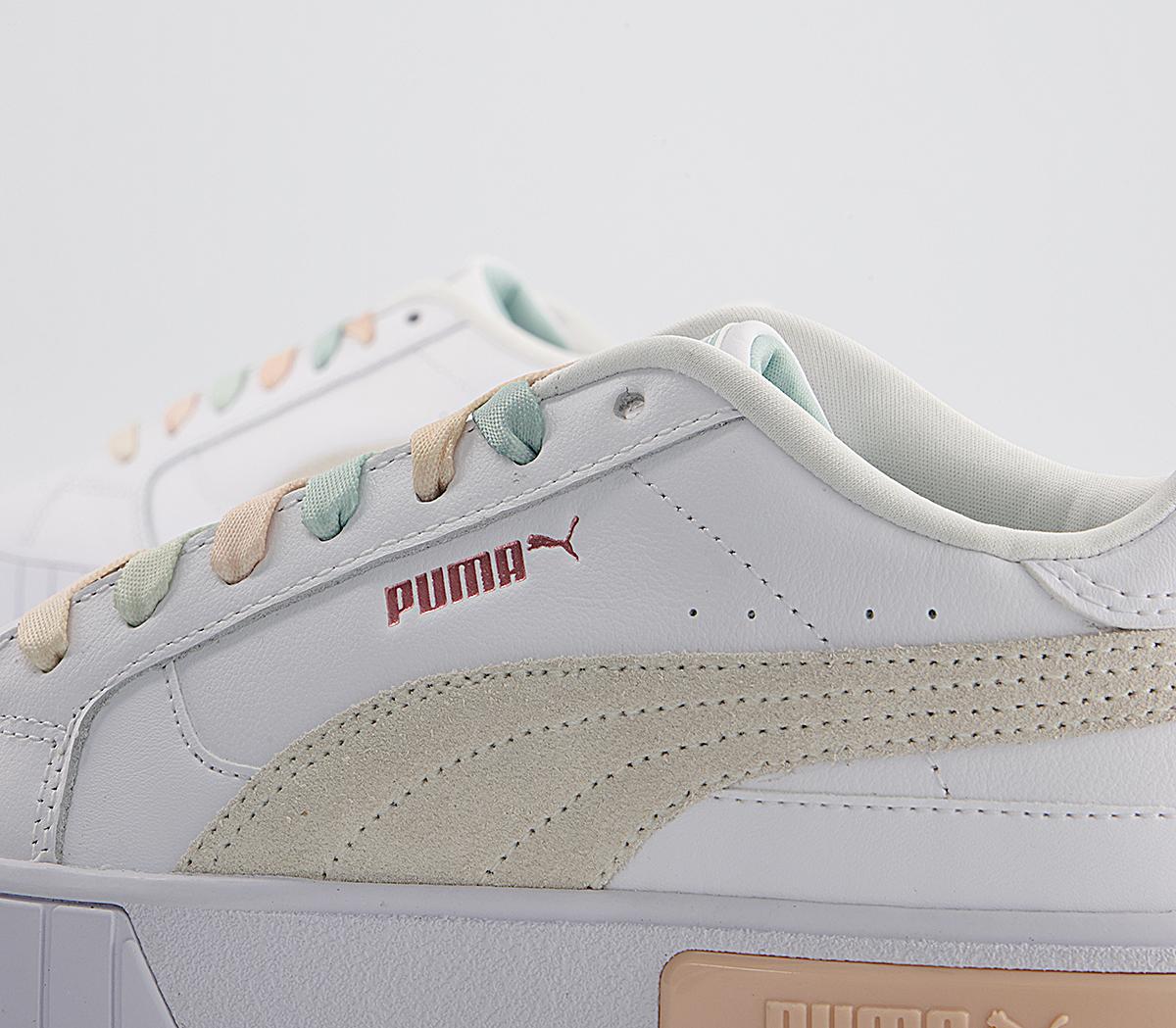 Puma Cali Star Trainers Puma Cali Star Trainers Puma White Ivory Glow Eggshell Blue
