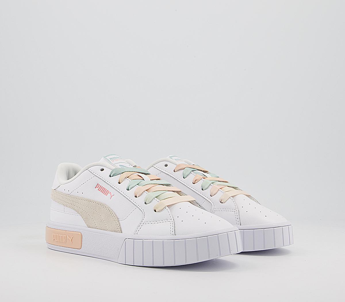 Puma Cali Star Trainers Puma Cali Star Trainers Puma White Ivory Glow Eggshell Blue