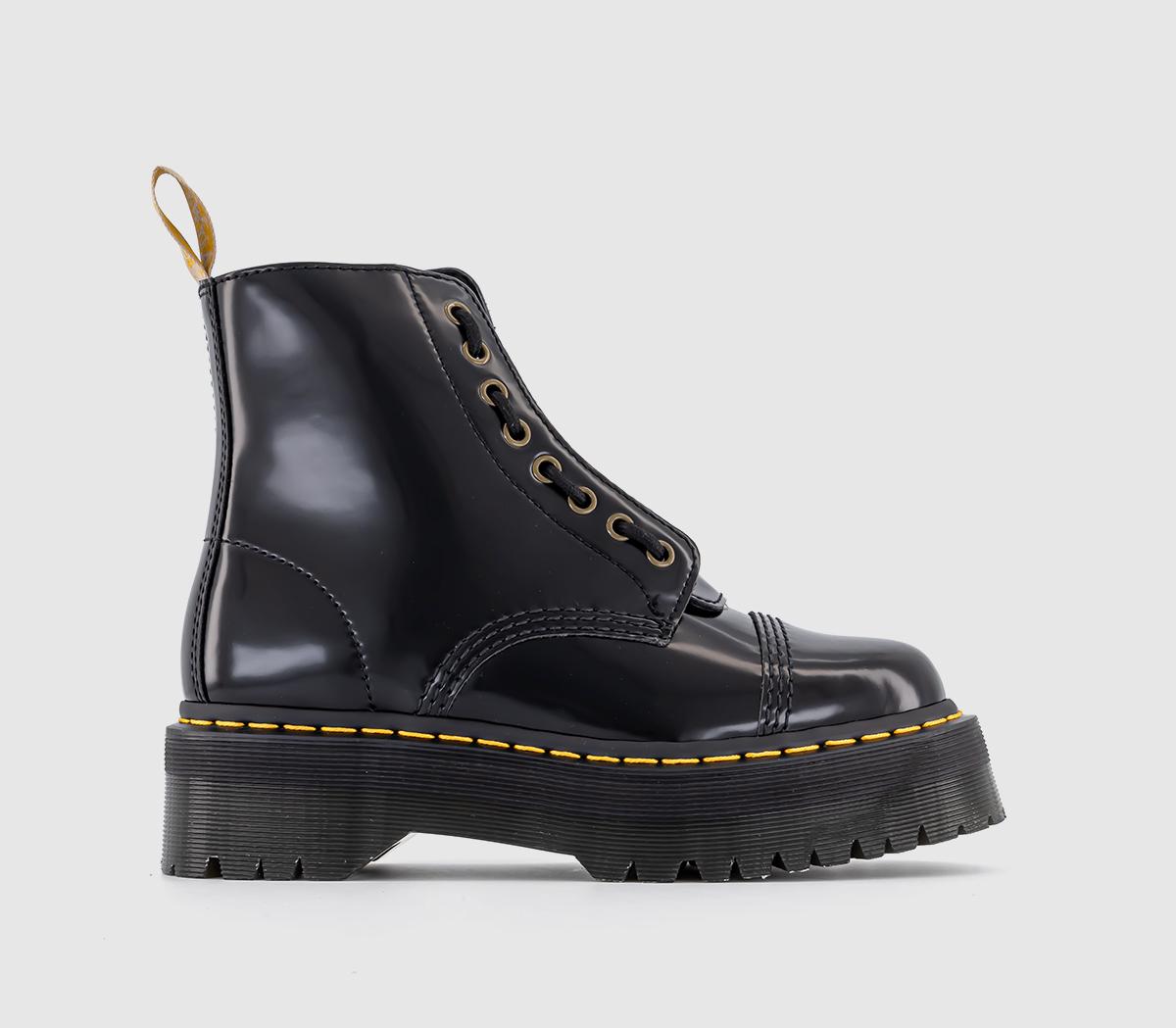 Dr. Martens Sinclair Vegan Boots Black Women s Ankle Boots