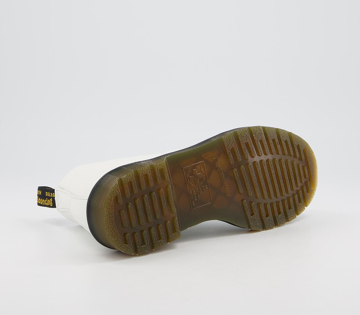 Dr. Martens Church Monkey Smooth Boots Dr. Martens Church Monkey Smooth Boots White