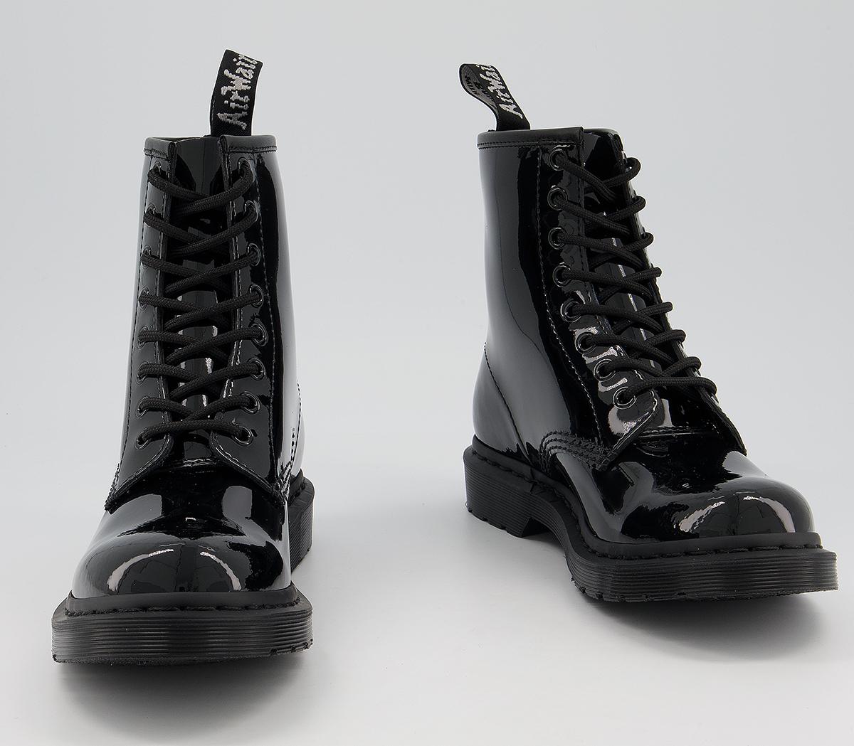 Dr. Martens1460 Mono Patent Lamper BootsBlack