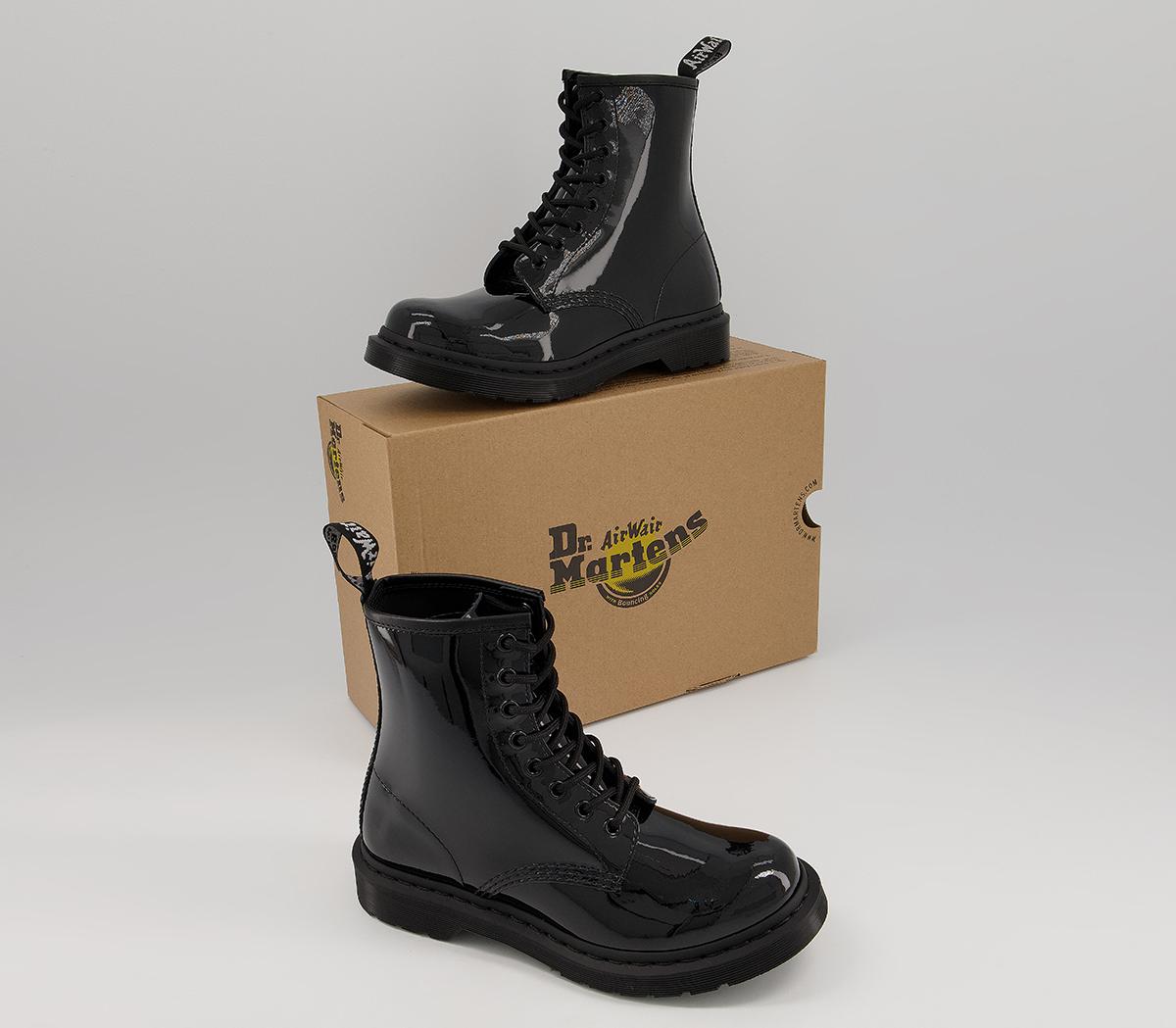 Dr. Martens1460 Mono Patent Lamper BootsBlack