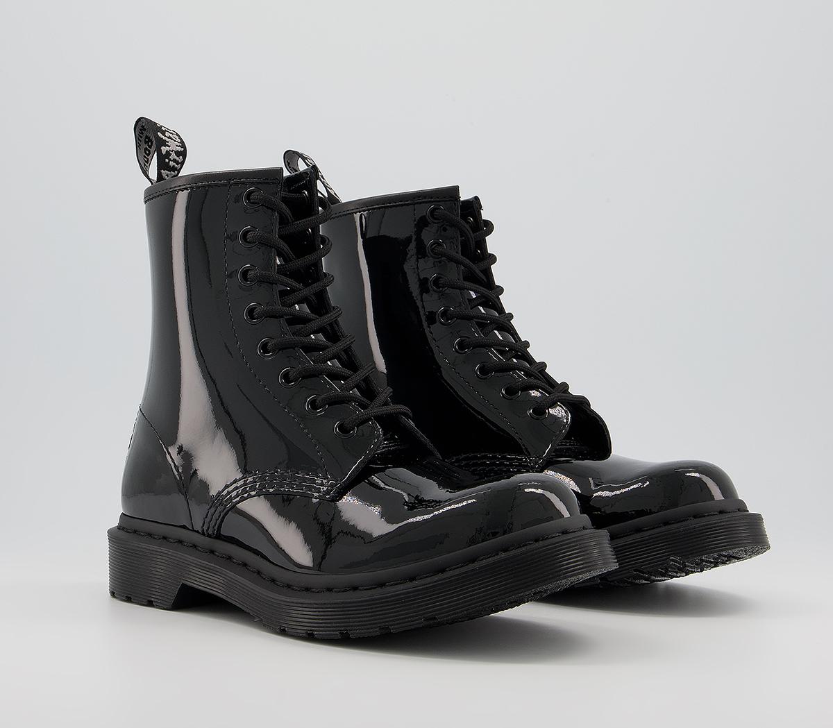 Dr. Martens1460 Mono Patent Lamper BootsBlack