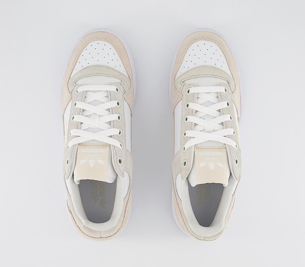 adidas Forum Bold Trainers adidas Forum Bold Trainers White Beige