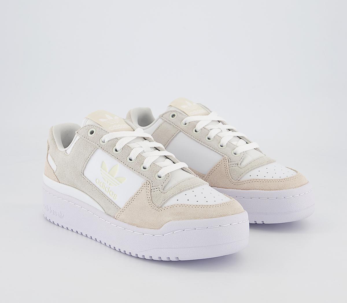adidas Forum Bold Trainers adidas Forum Bold Trainers White Beige