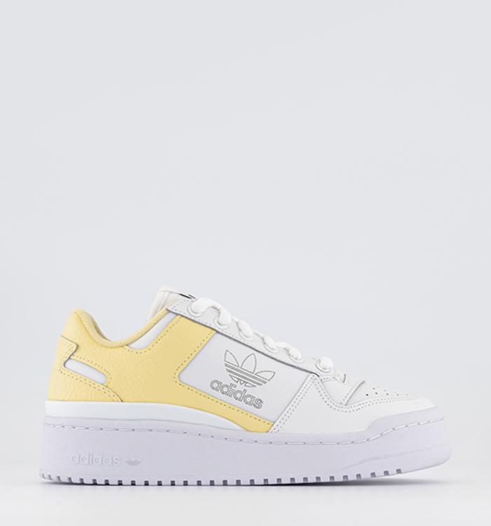 adidas Forum Bold Trainers White Almost Yellow