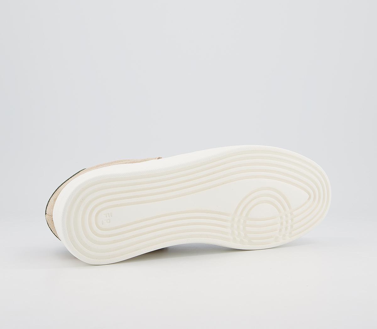 Filling Pieces Low Plain Court Trainers Filling Pieces Low Plain Court Trainers White Beige