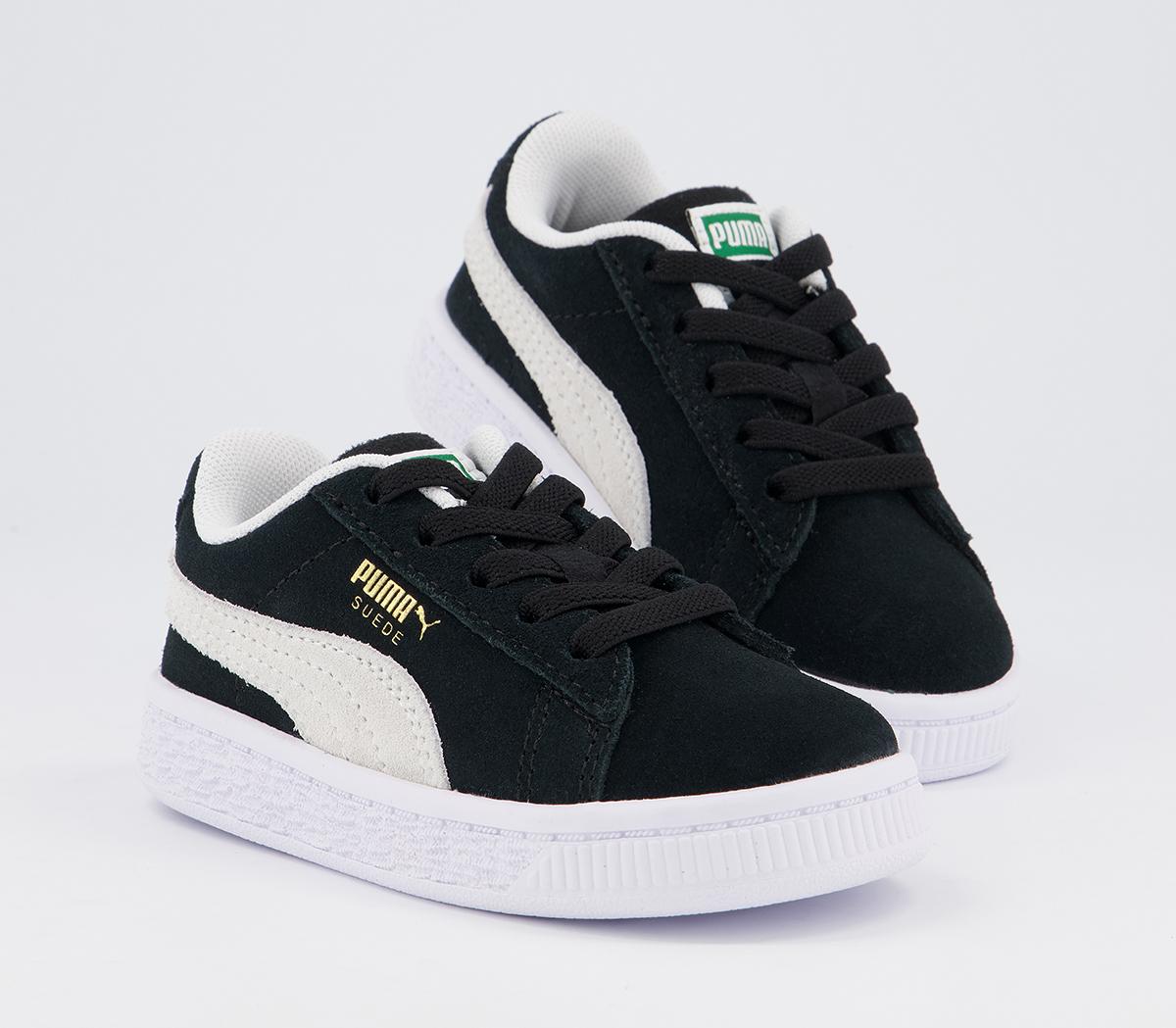 PUMA Suede Classic Xxl Infant Black White Unisex
