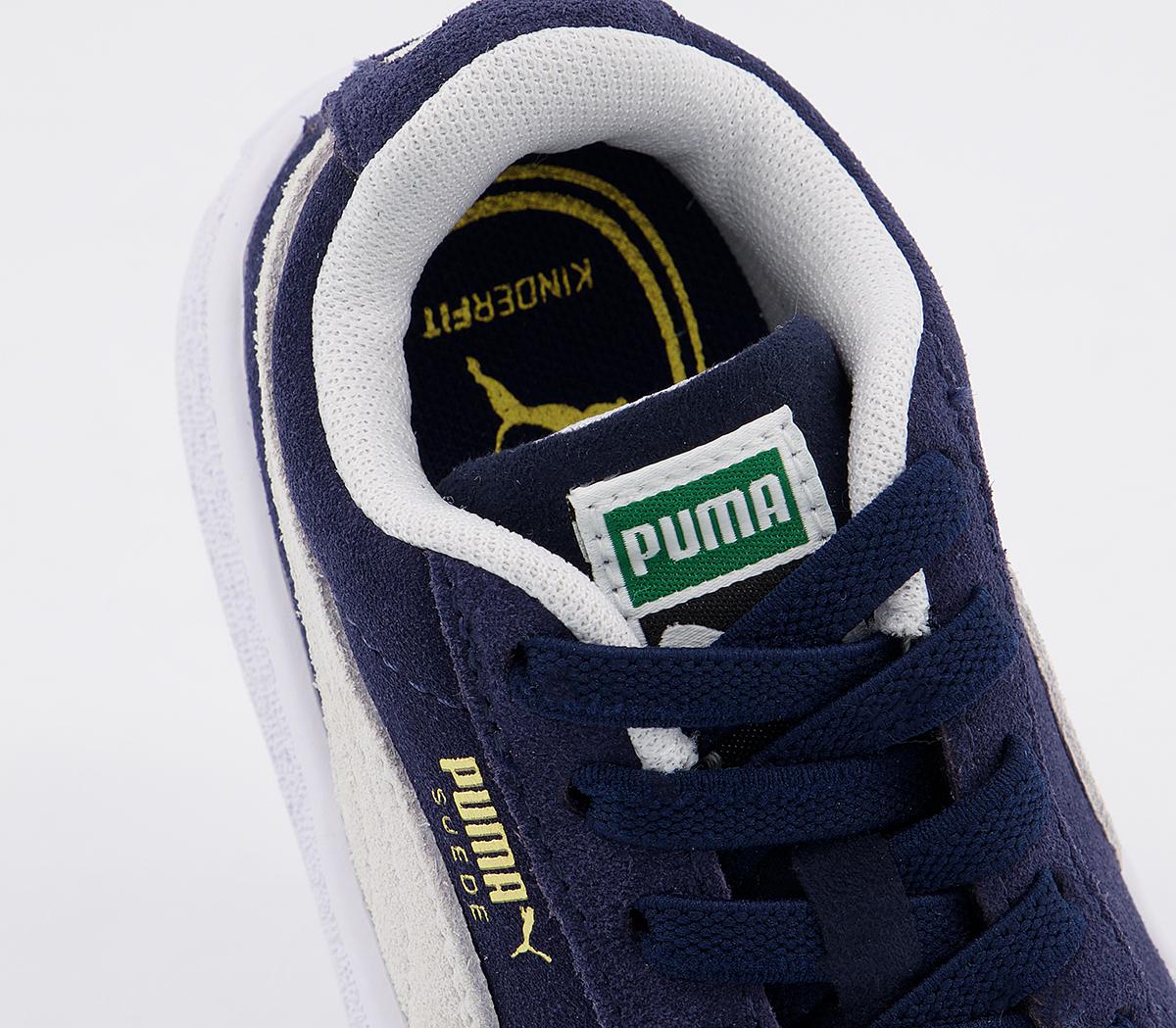 PUMASuede Classic XXl Infant Trainers PUMASuede Classic XXl Infant TrainersPeacoat Blue White