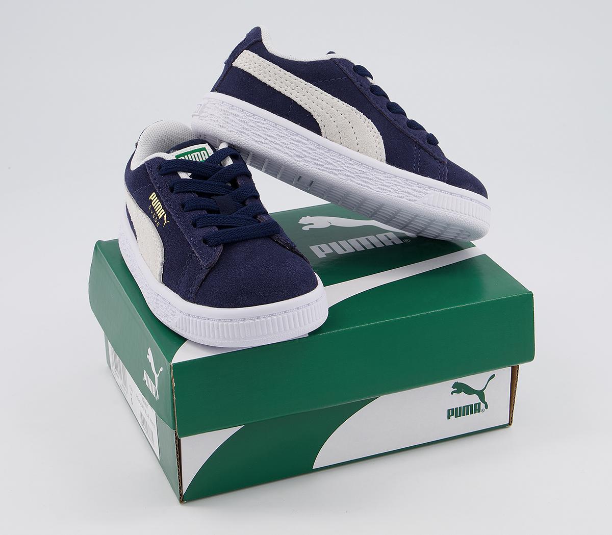 PUMASuede Classic XXl Infant Trainers PUMASuede Classic XXl Infant TrainersPeacoat Blue White