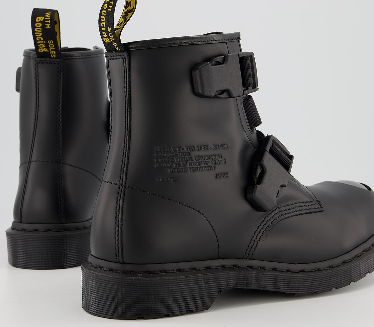 Dr. Martens1460 WTAPS Leather Strap BootsBlack Smooth