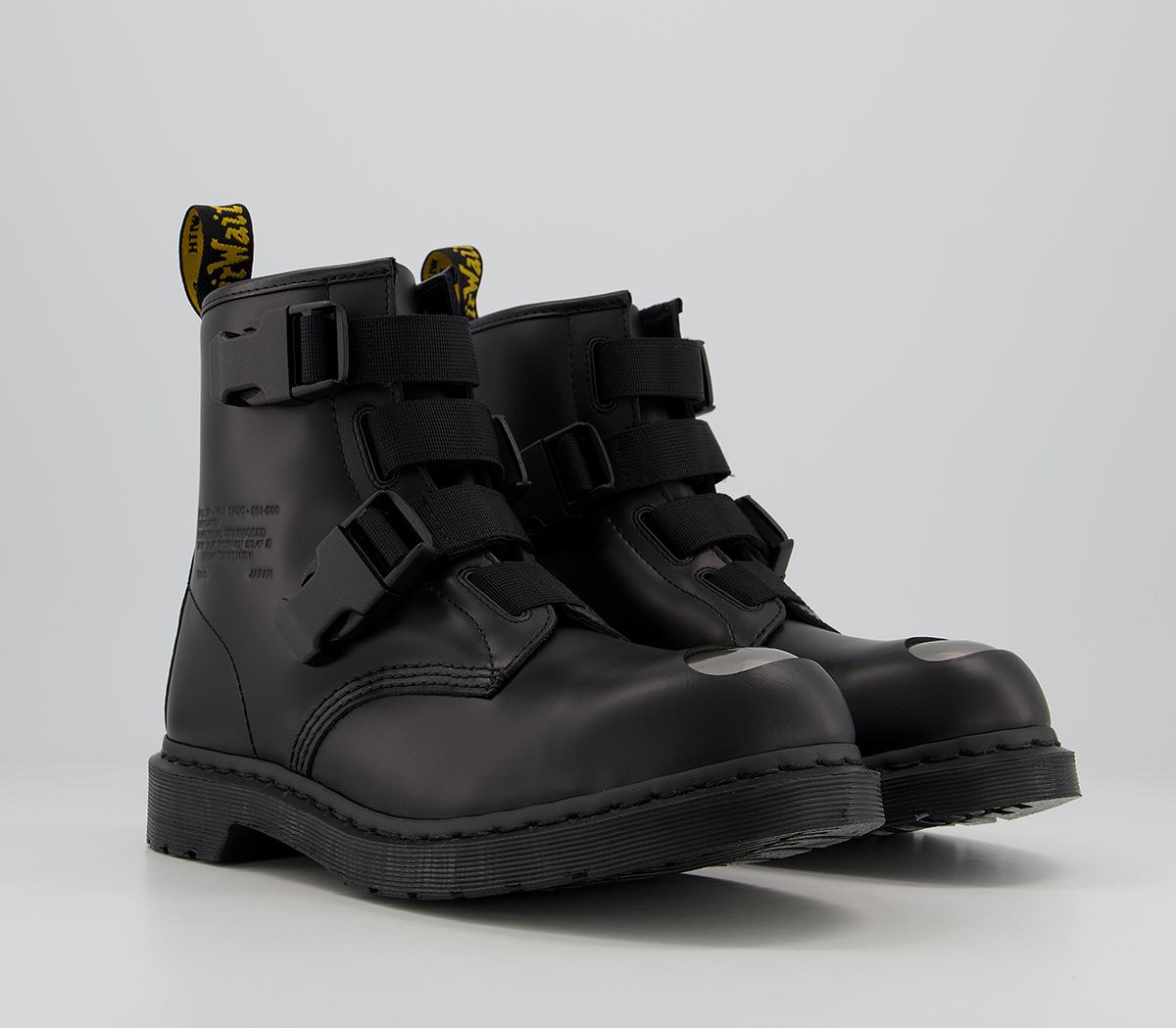 Dr. Martens1460 WTAPS Leather Strap BootsBlack Smooth