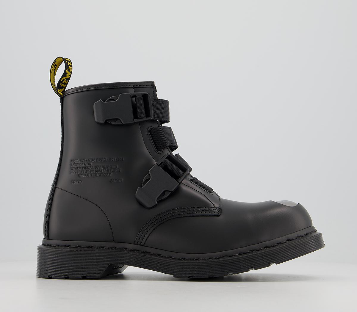 Dr. Martens1460 WTAPS Leather Strap BootsBlack Smooth