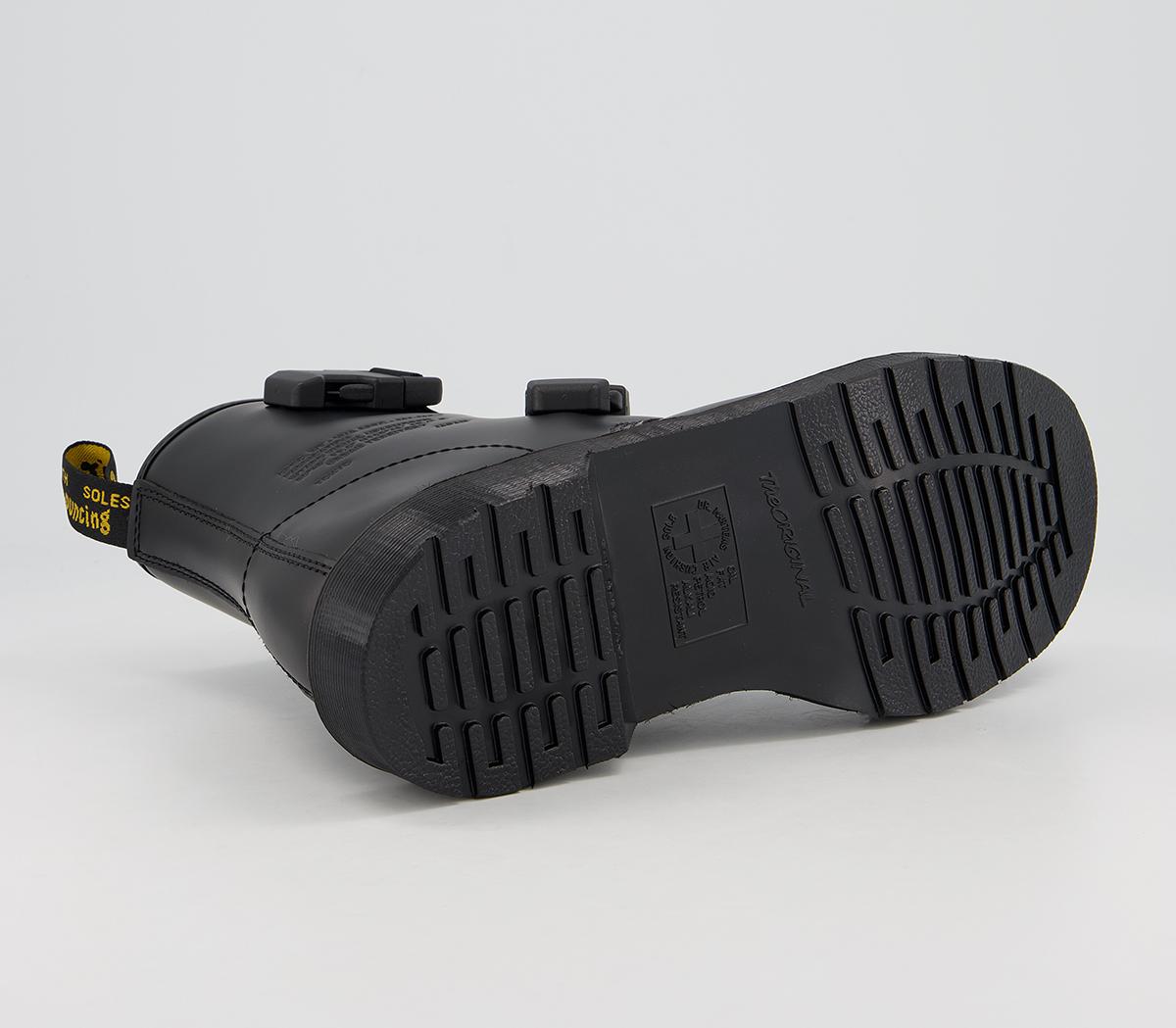 Dr. Martens1460 WTAPS Leather Strap BootsBlack Smooth