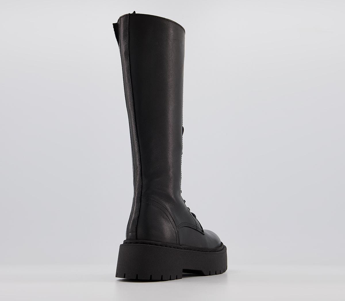 OFFICEKnowing - Chunky Calf BootBlack Leather
