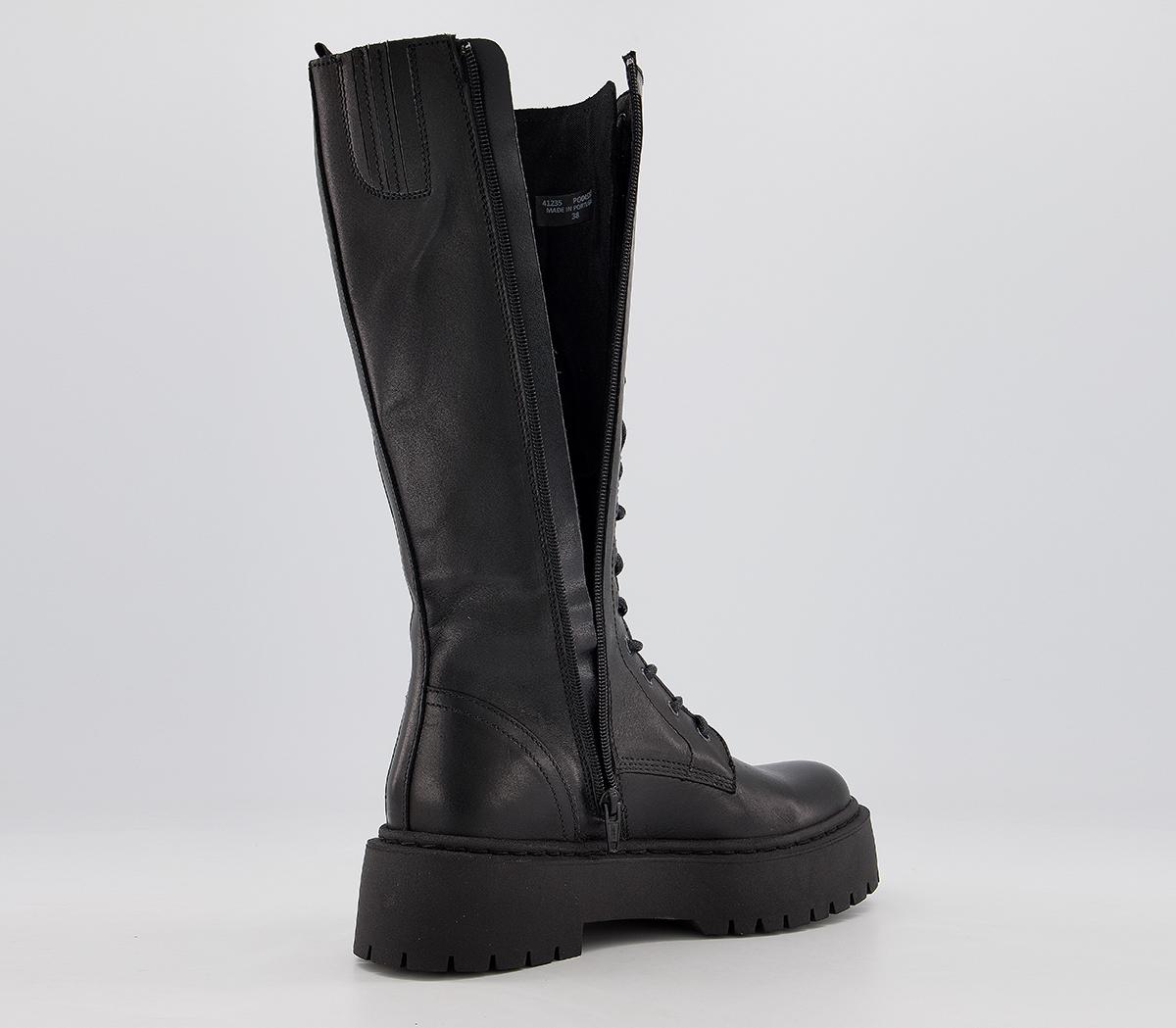 OFFICEKnowing - Chunky Calf BootBlack Leather