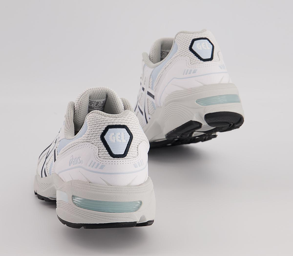 Asics Gel 1090 Trainers Asics Gel 1090 Trainers White French Blue