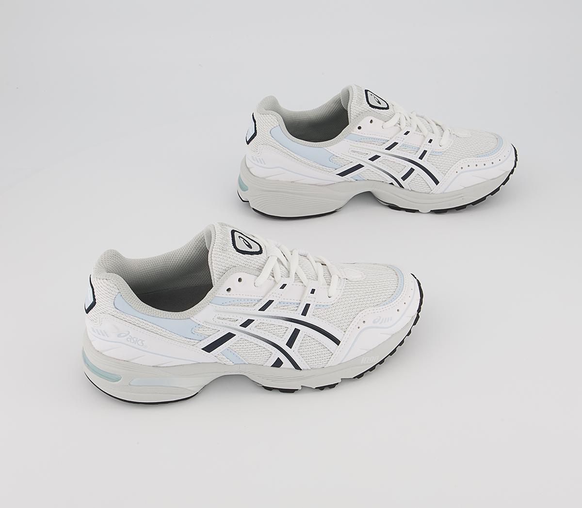 Asics Gel 1090 Trainers Asics Gel 1090 Trainers White French Blue
