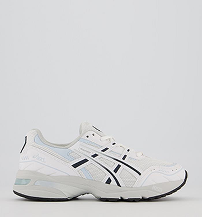 Asics Gel 1090 Trainers White French Blue