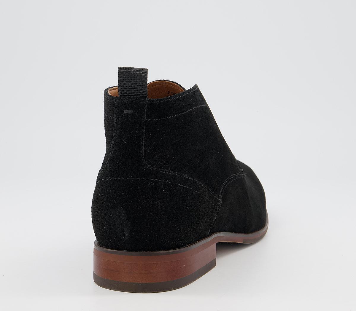 Office Barker 2 Chukka Boots Office Barker 2 Chukka Boots Black Suede