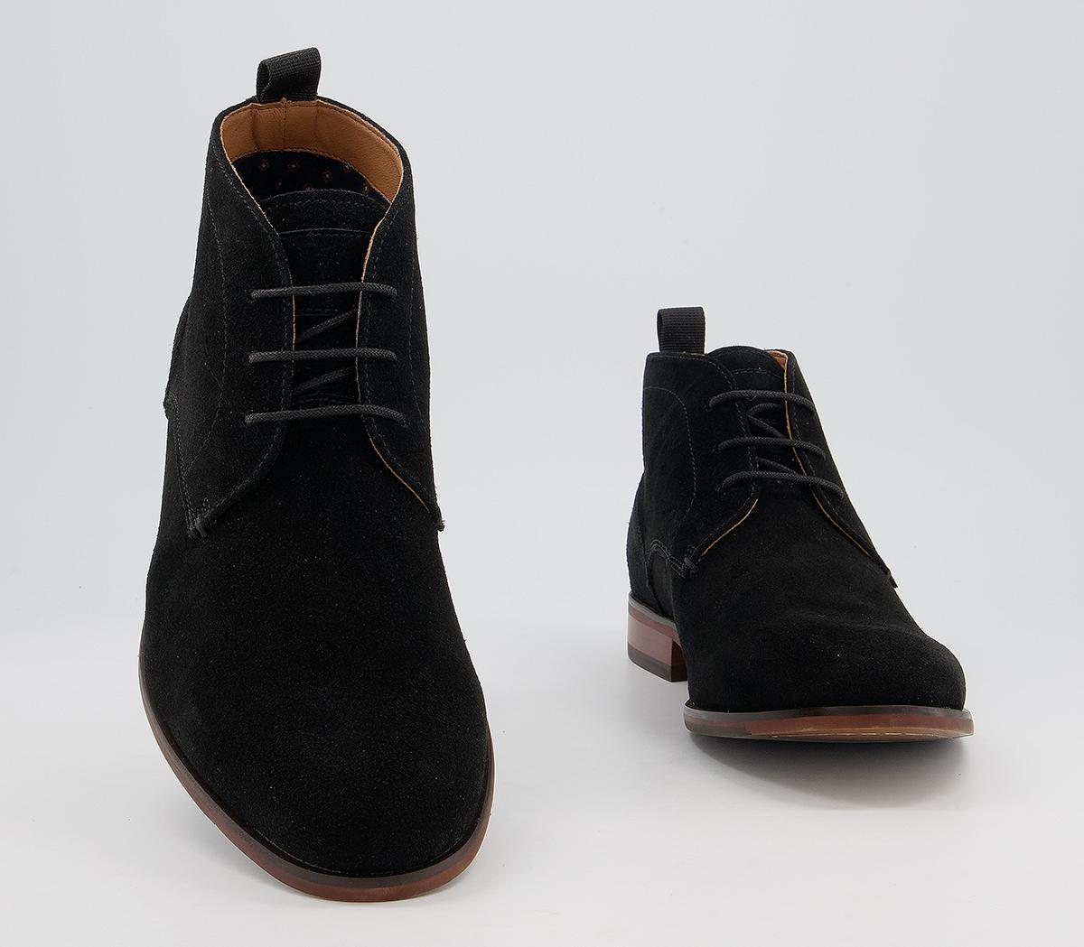 Office Barker 2 Chukka Boots Office Barker 2 Chukka Boots Black Suede