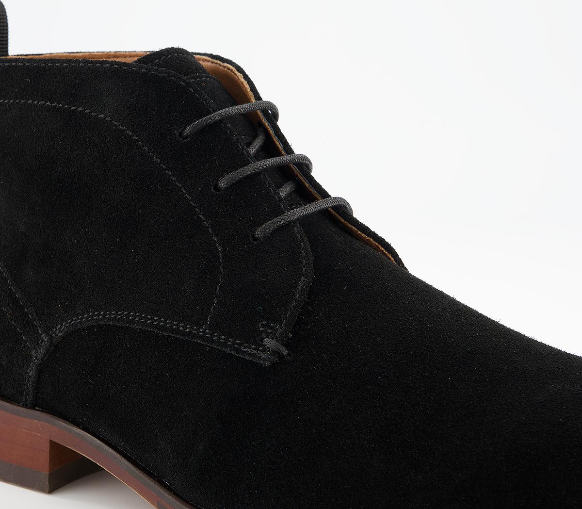 Office Barker 2 Chukka Boots Office Barker 2 Chukka Boots Black Suede