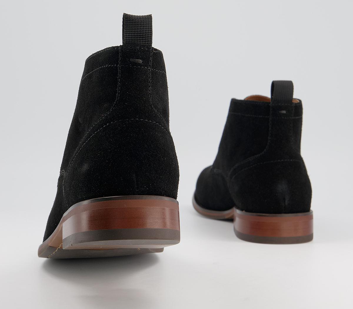 Office Barker 2 Chukka Boots Office Barker 2 Chukka Boots Black Suede