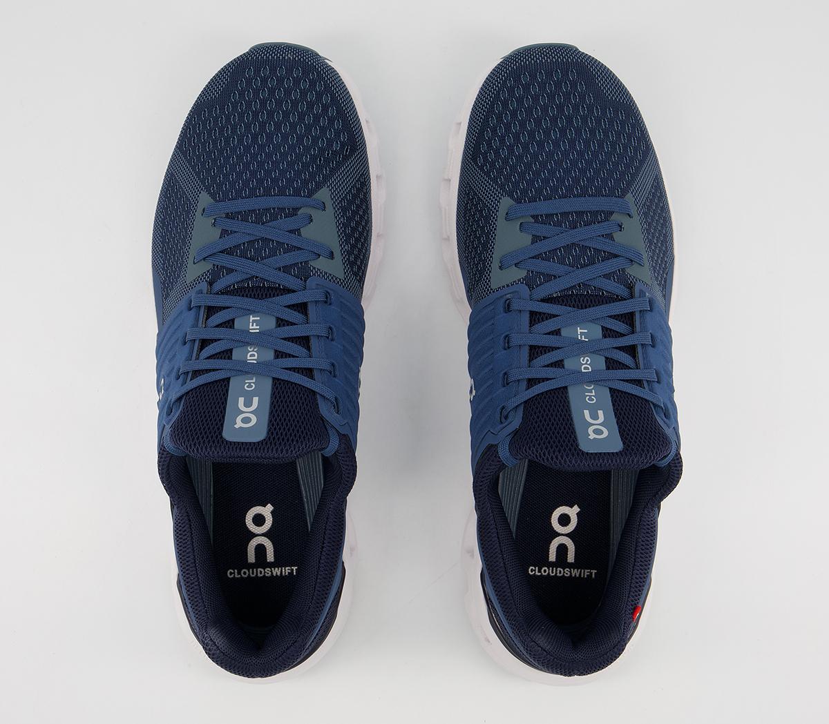 On Running Cloudswift Trainers On Running Cloudswift Trainers Denim Midnight