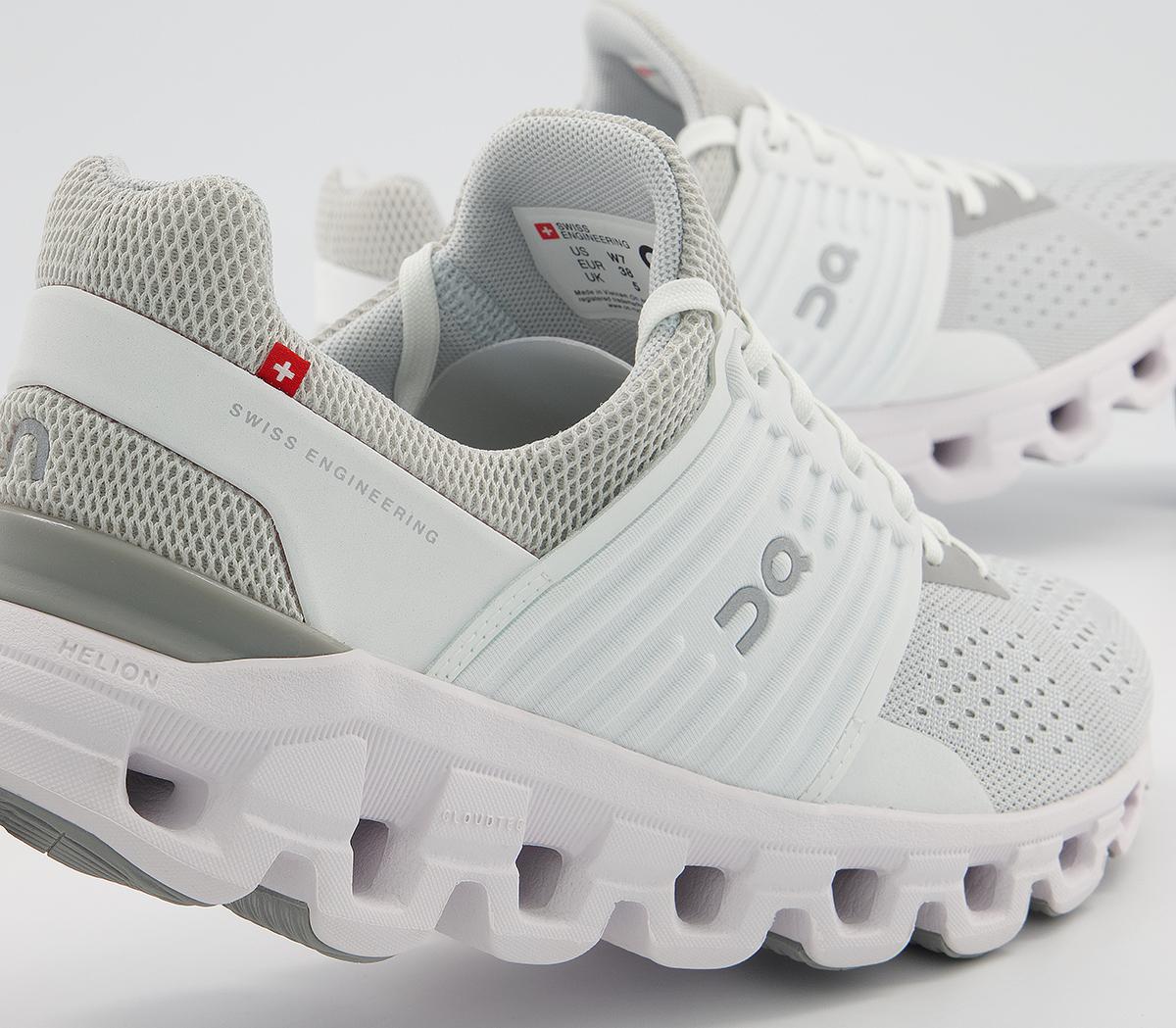 On Running Cloudswift Trainers On Running Cloudswift Trainers Glacier White 2 F