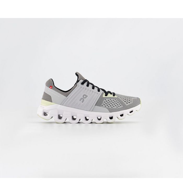 On Running Cloudswift Trainers Alloy Glacier F In Grey
