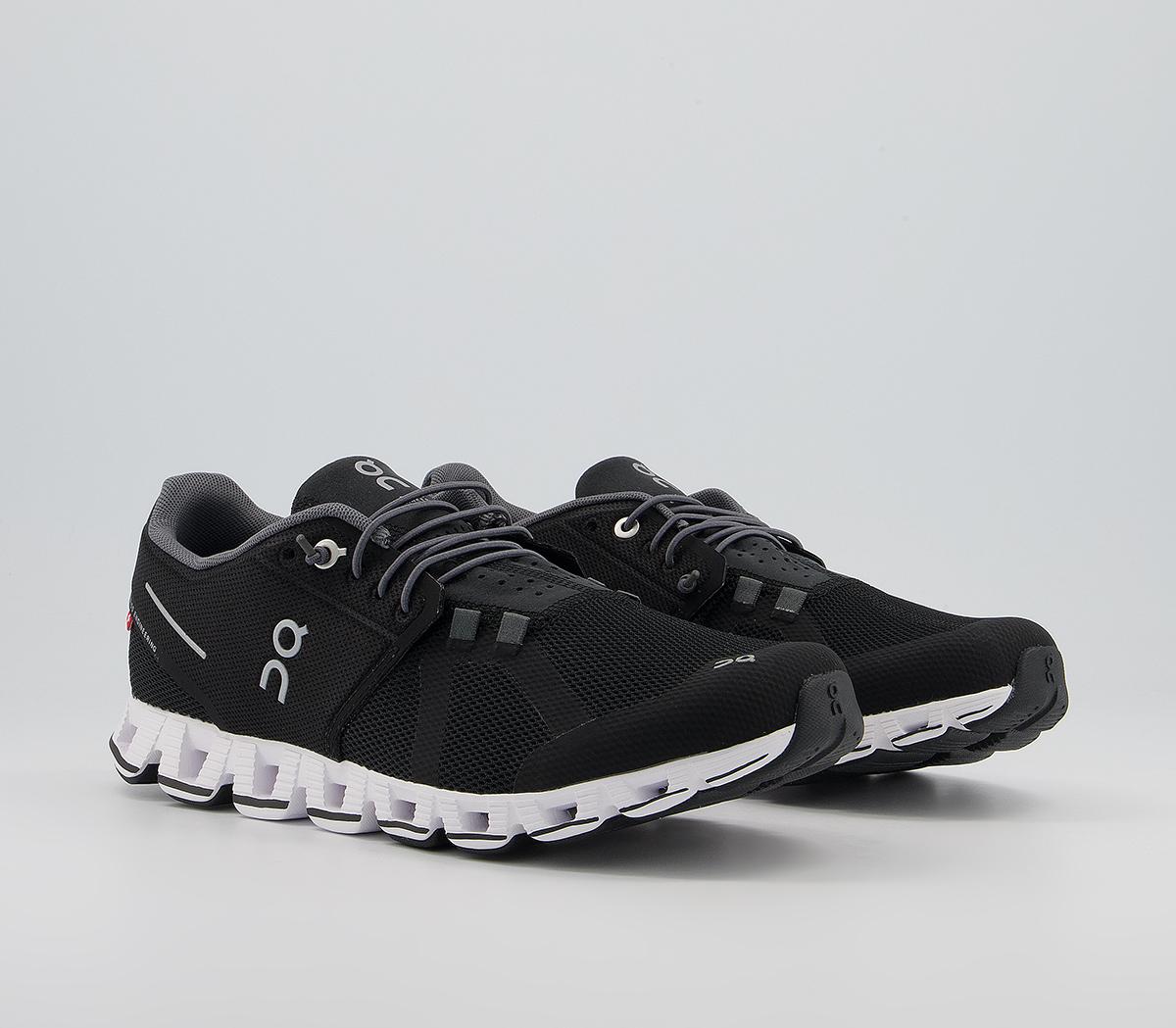 On Running Cloud Trainers On Running Cloud Trainers Black White F